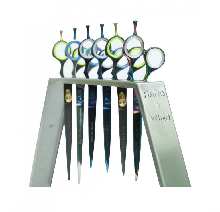 Suporte para tesouras de mesa hard wind 1